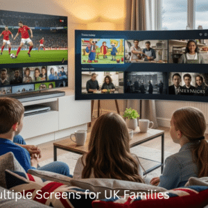IPTV with Multiple Screens for UK Families