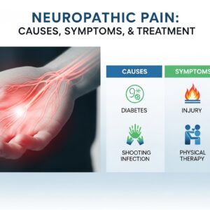 neuropathic pain: causes like diabetes and injury, symptoms such as burning and tingling, and best treatments including medications and therapy