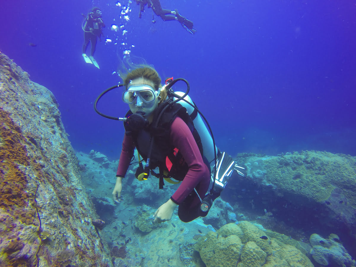 Stay Calm and Breathe Slowly SCUBA Diving Experience