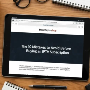 Avant l'abonnement IPTV