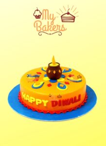 mybakers Diwali Cake