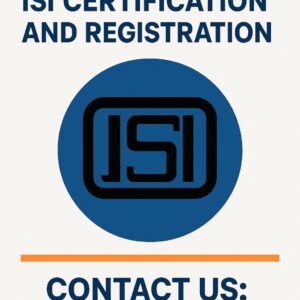 ISI Certification and Registration