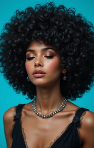 Fashionable Look With Afro Wigs