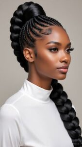 Amazing Look With Human Braids