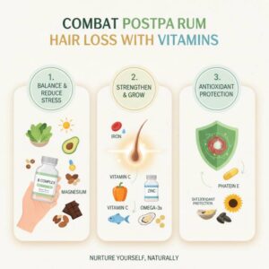 postpartum hair loss vitamins
