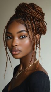 Crazy Look With Human Hair Braiding Hair