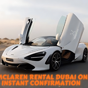 Mclaren rental in Dubai