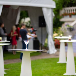 Transform Your Party Space with Stylish Cocktail Table Rentals