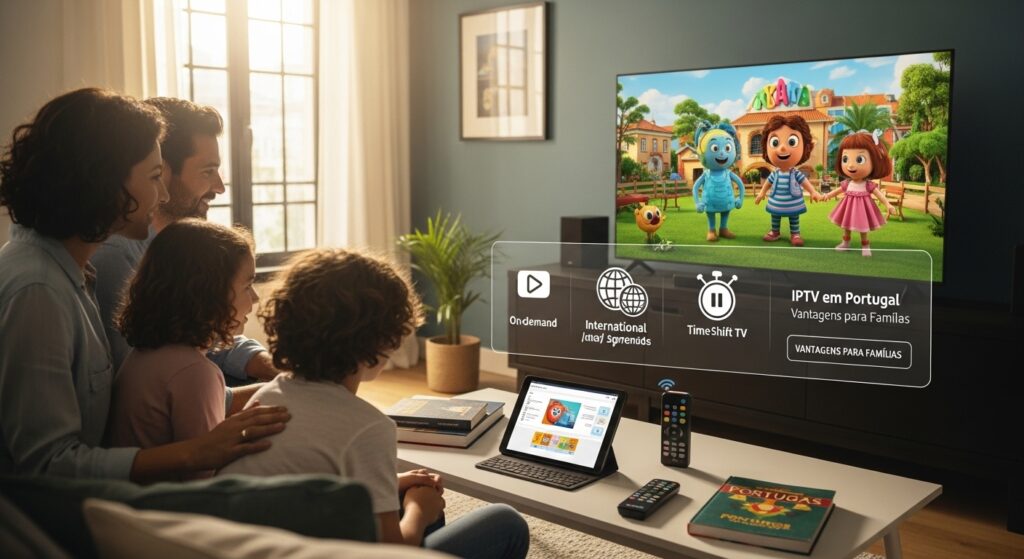 Canais IPTV Portugal para Crianças