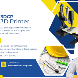 Wolfpack metallic 3D printer