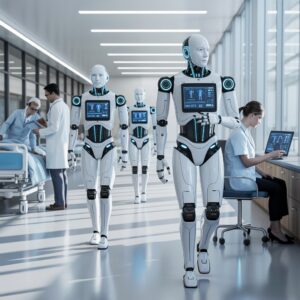 AI agent hospital automation