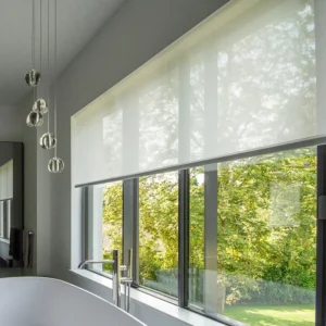 Concealed Blindspace system seamlessly integrated into ceiling recess