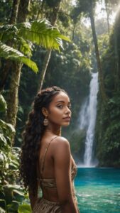 Amazing Look With Black Lace Front Wig