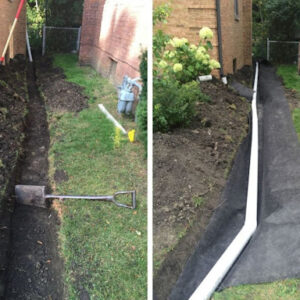 yard drainage services