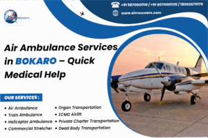 air ambulance services in bokaro