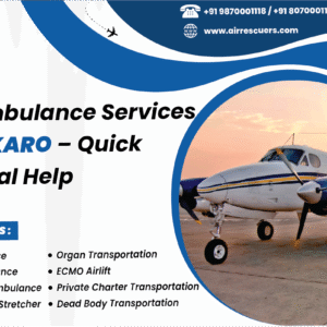air ambulance services in bokaro