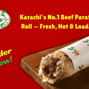 beef paratha roll