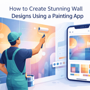How to Create Stunning Wall Designs Using a Painting App