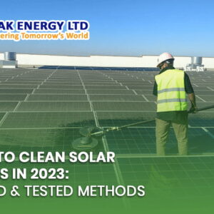 Cleaning Solar Panels with Vinegar