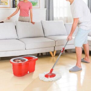 Upgrade Your Cleaning Routine with a Durable Spin Mop Bucket Set – Gee Enterprises