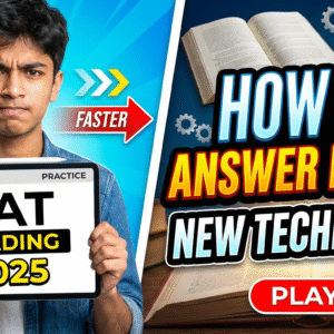 Illustration of SAT Reading 2025 techniques showing how to answer questions quickly