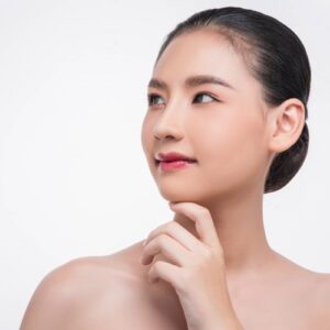 women try korean skincare products for glass face