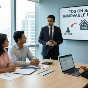 tds on sale of immovable property