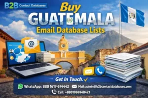 Buy Guatemala Email Database Lists