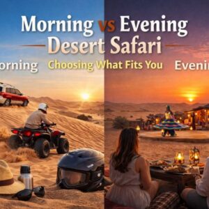 Morning vs Evening Desert Safari: Choosing What Fits You