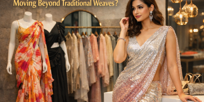 Why Are Latest Trending Sarees Moving Beyond Traditional Weaves