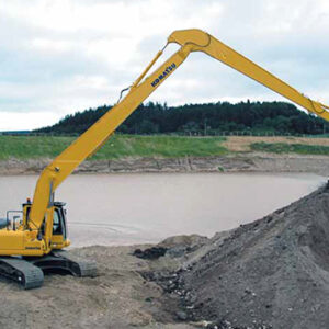long reach excavator for rent