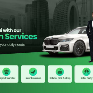 Monthly driver service Dubai