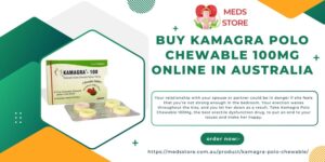 Buy Kamagra Polo Chewable 100Mg online in Australia