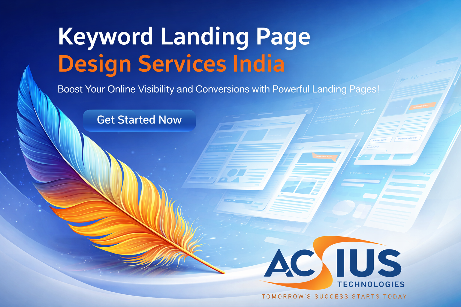 Landing Page Design Services India