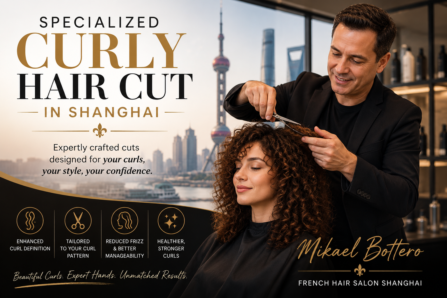Specialized Curly Hair Cut in Shanghai