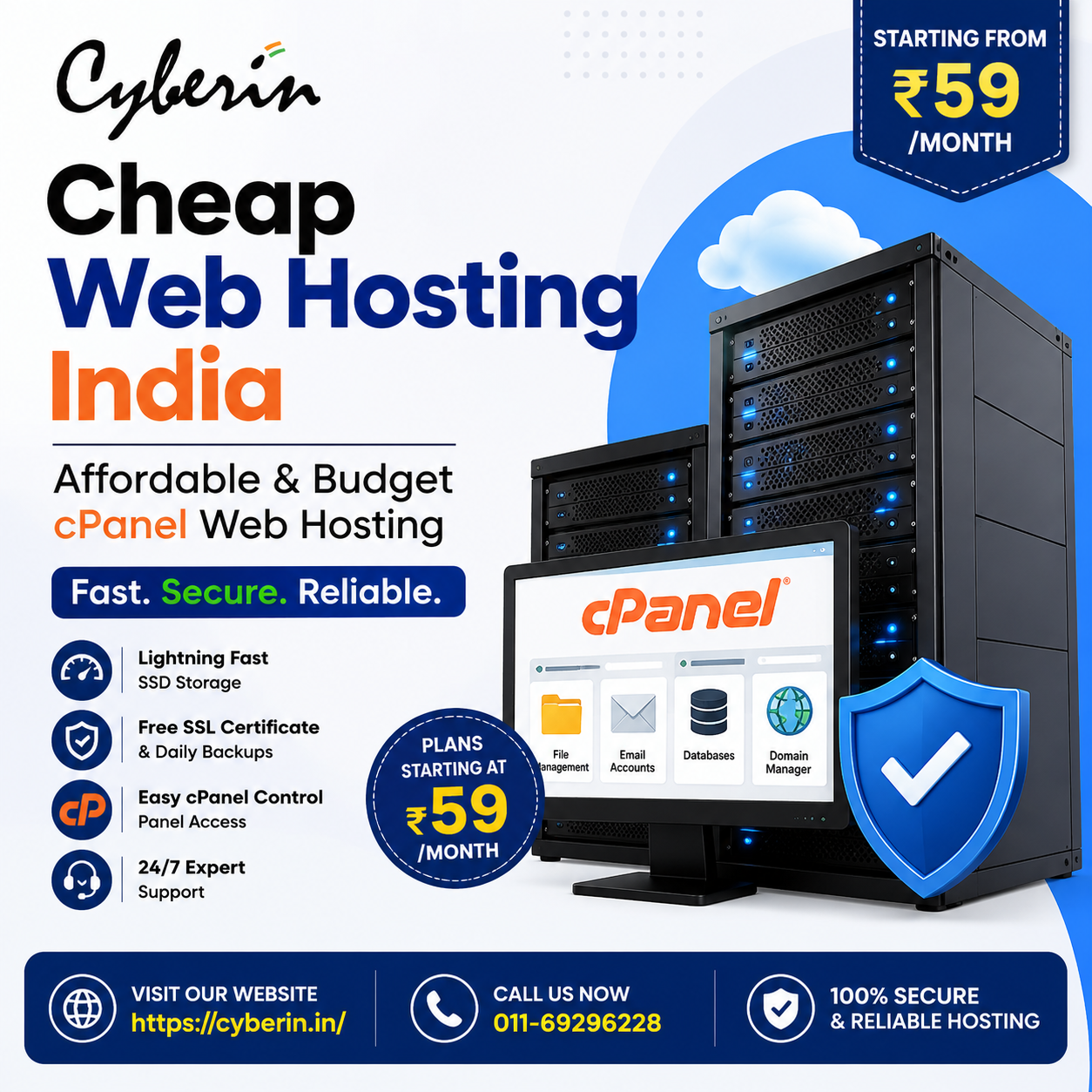 Cheap Web Hosting India, cPanel Web Hosting, Best Web Hosting India, Web Hosting India, Web Hosting, Best Web Hosting, Fast Web Hosting, secure web hosting india, affordable web hosting india, nvme web hosting, VPS Hosting, cloud hosting, Cyberin