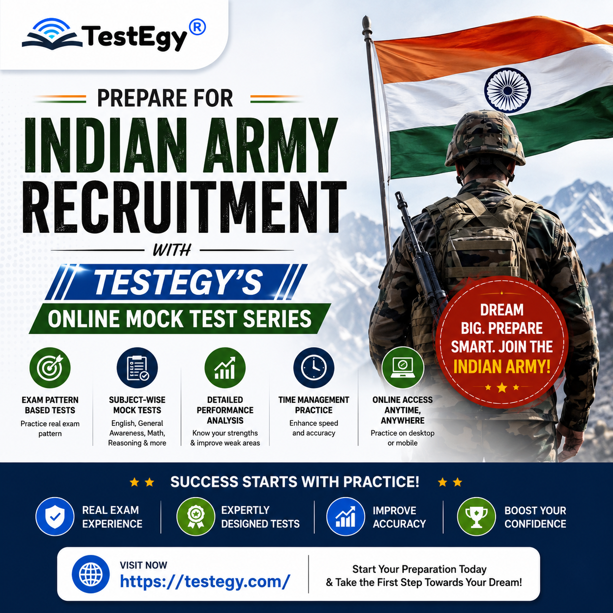 Indian Army Exam, Indian Army Mock Test, Indian Army Test Series, Indian Army Recruitment, Indian Army GD Preparation, Indian Army Exam Pattern, Indian Army Online Test