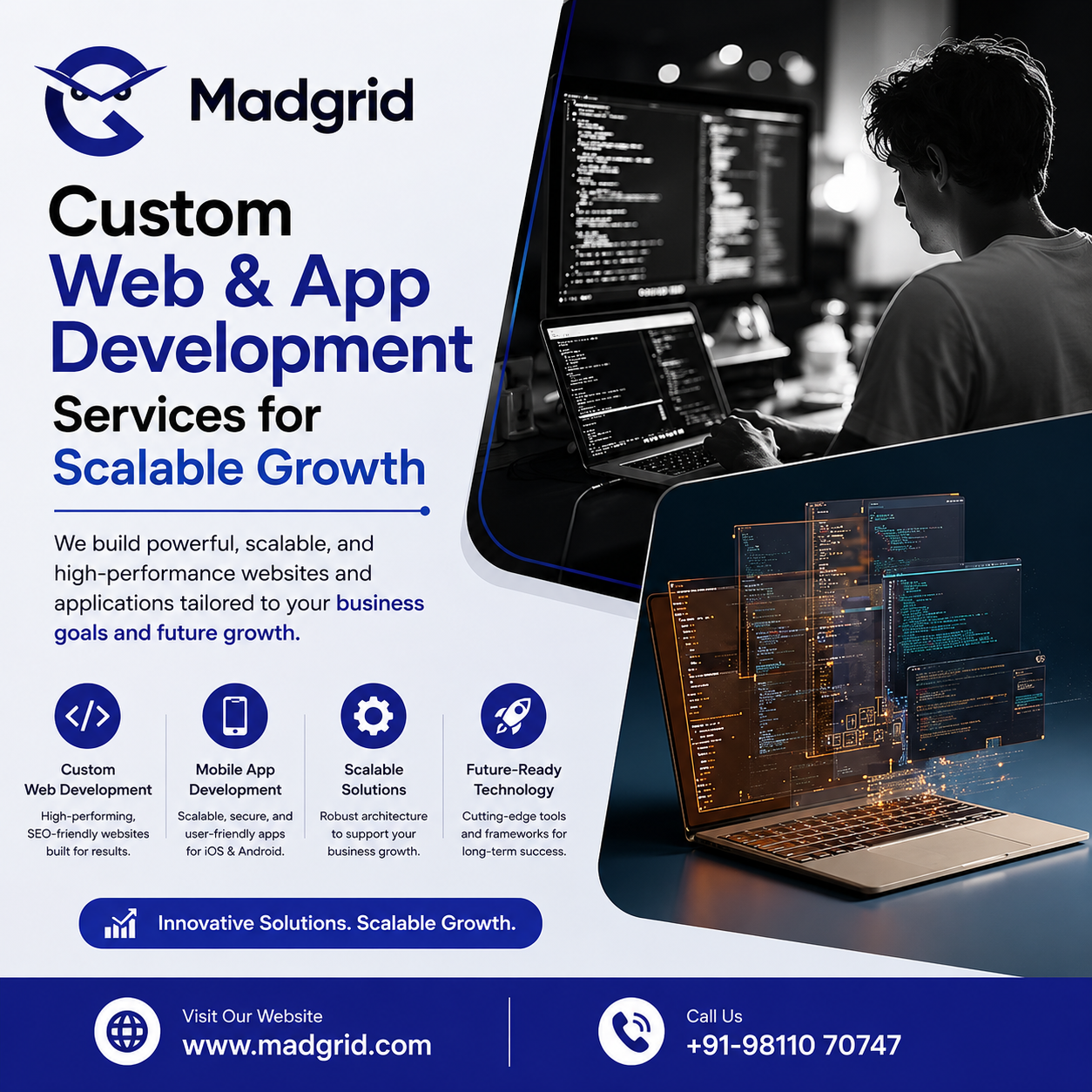 Custom Web & App Development Services: Building Digital Products That Scale With Your Business
