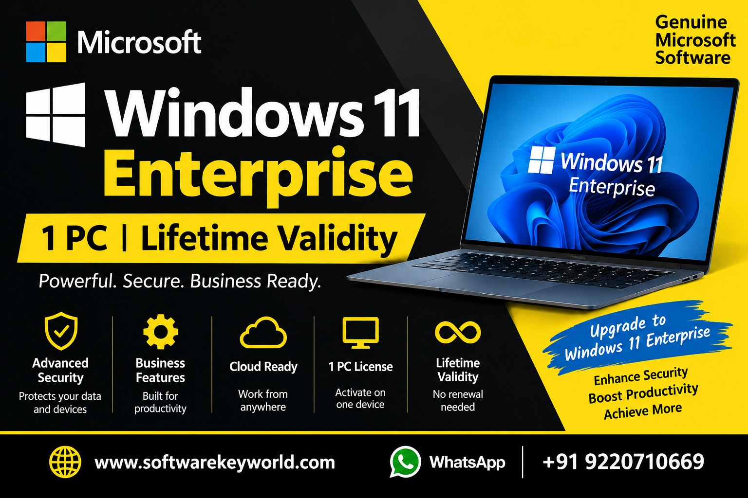 Windows 11 Enterprise key, lifetime license, 1 PC activation, genuine software key, enterprise operating system, digital license download, secure Windows upgrade Windows 11 Enterprise key, lifetime license, 1 PC activation, genuine software key, enterprise operating system, digital license download, secure Windows upgrade