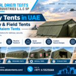 army tents UAE, military tents, field tents, emergency response tents, temporary accommodation tents, tent manufacturer Sharjah